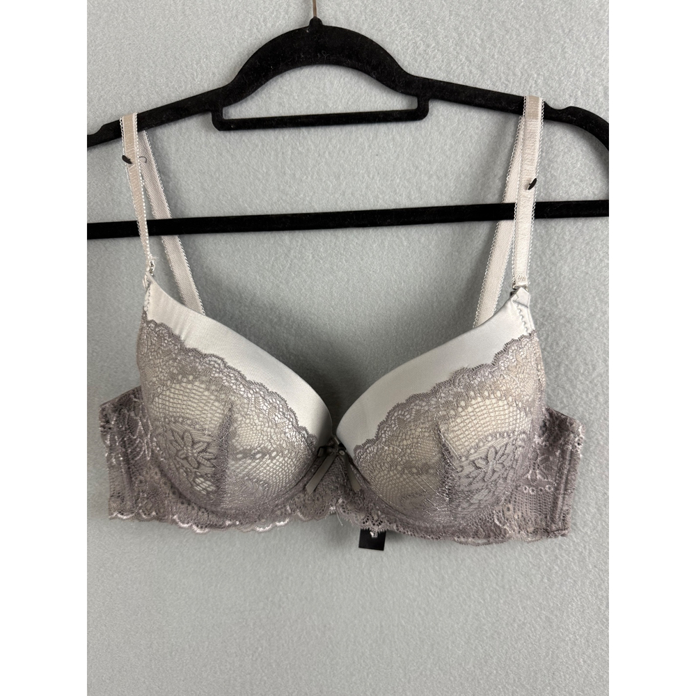Lace Push Up Bra 38C‎ Adjustable Straps Underwire Everyday Comfort